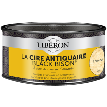 Cire antiquaire « black bison » pâte 0.5L - Chêne clair- LIBERON